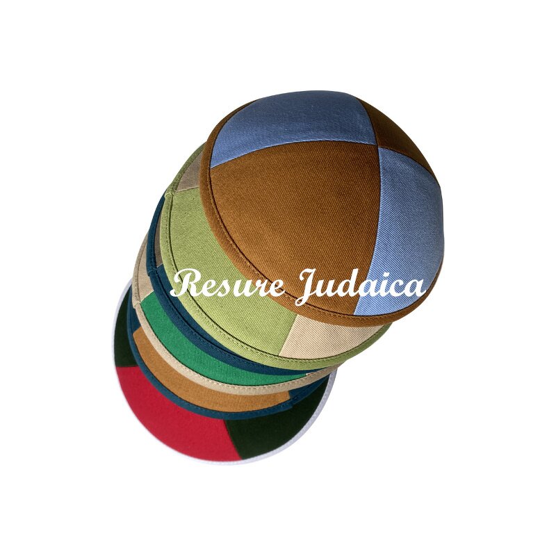 Embroidered Kippah Supplier - OEM Traditional Jewish Men's Hat