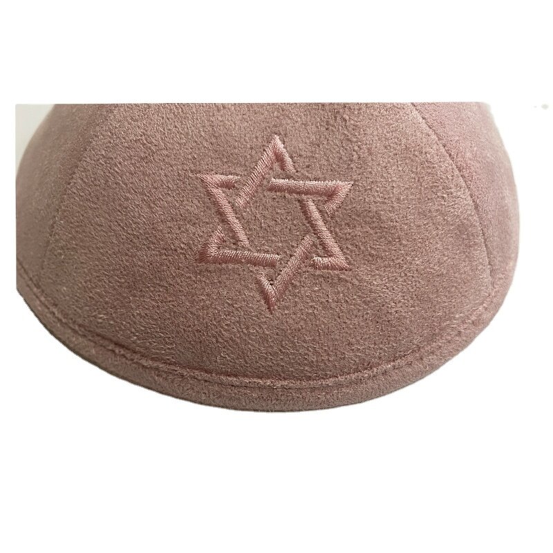 Kippot Factory - OEM Faux Suede Custom Logo Judaica