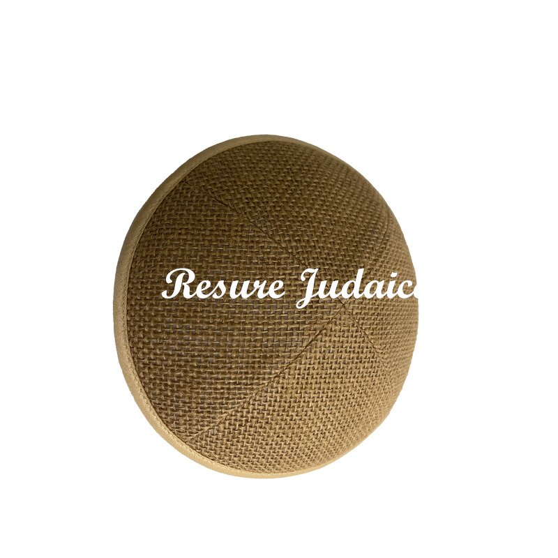 Kippah Factory - OEM Jewish Burlap Yarmulke Cap Judaica