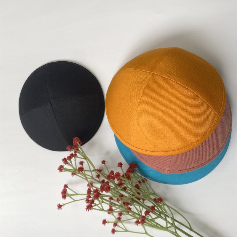 Cotton Twill Kippa Manufacturer - OEM Custom Logo Daily Casual