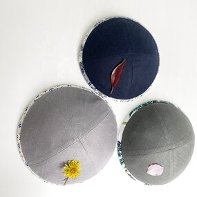 Customizable Kippah Supplier - OEM Own Factory Personalized Kippot