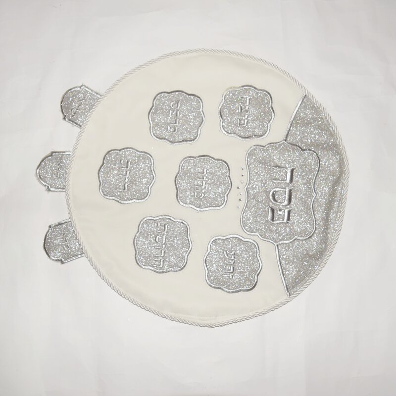 Challah Cover Supplier - OEM Shabbat Table Embroidered Fringes