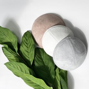 Suede Kippah Supplier - OEM Israel Judaica Yarmulke Custom