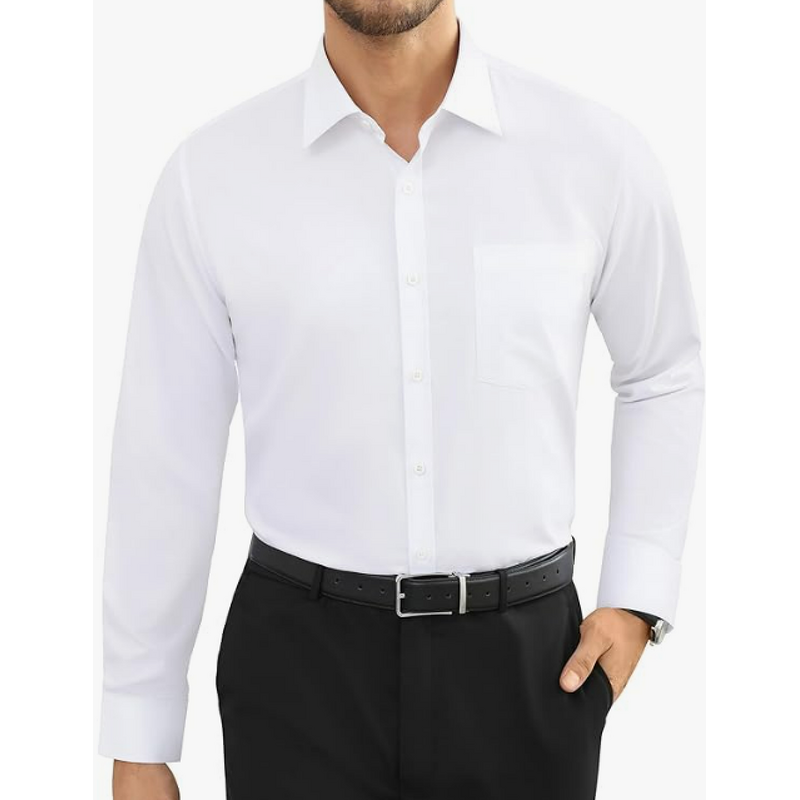 Button Shirts Supplier - OEM Long Sleeve Slim Fit Casual Shirt