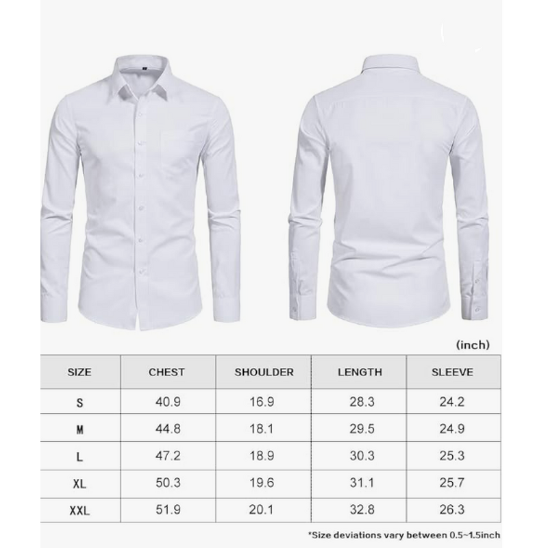 White Shirt Factory - OEM Non-iron Business Professional Shirt