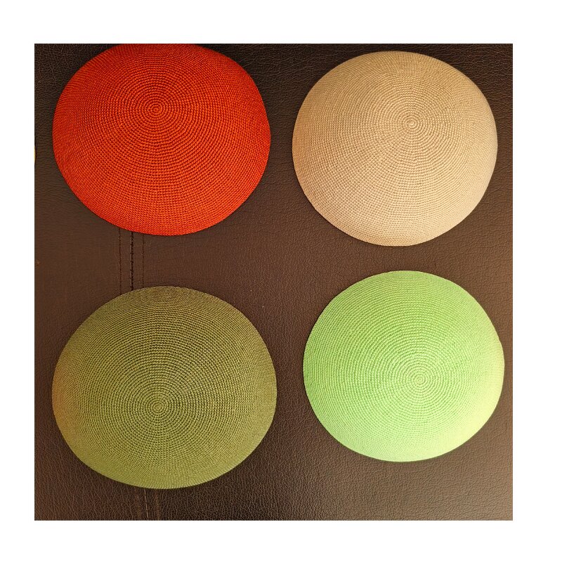 Crochet Kippah Supplier - OEM Cotton Jewish Skull Cap Hat