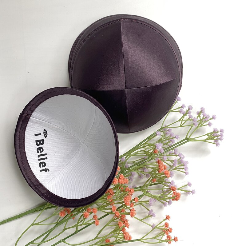 Kippah Supplier - OEM Own Factory Direct-Sale Satin