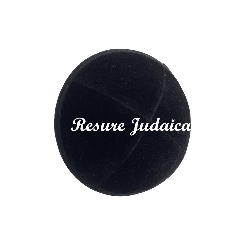 Velvet Kippah Supplier - OEM Black Custom Your Own Design