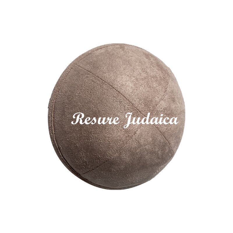 Suede Kippah Supplier - OEM Custom Printed Embroidered Daily Use