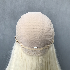 Lace Top Wig Manufacturer - OEM Golden Blonde European Hair Wig