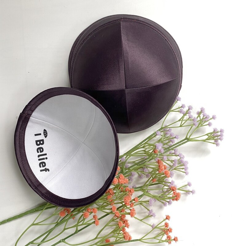 Kippah Factory - OEM Own Factory Direct-Sale Satin Kippot