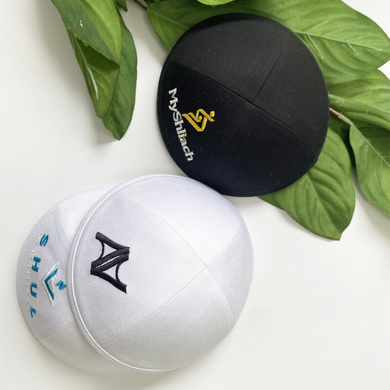 Cotton Twill Kippa Manufacturer - OEM Custom Logo Daily Casual