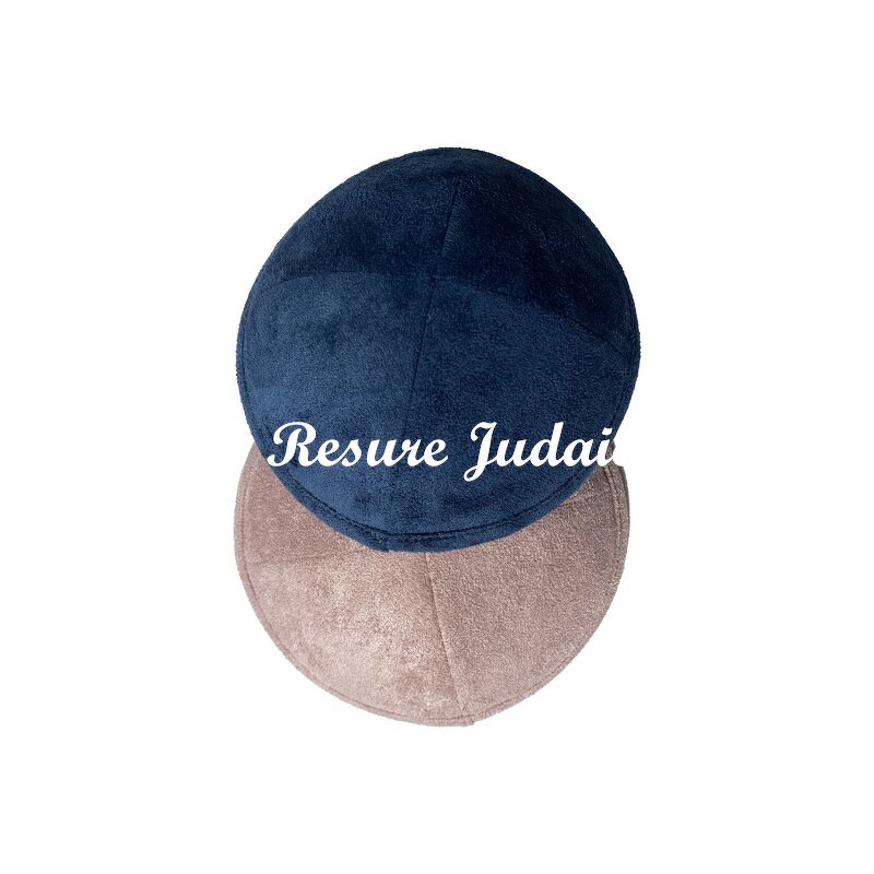 Suede Kippah Supplier - OEM Custom Printed Embroidered Daily Use