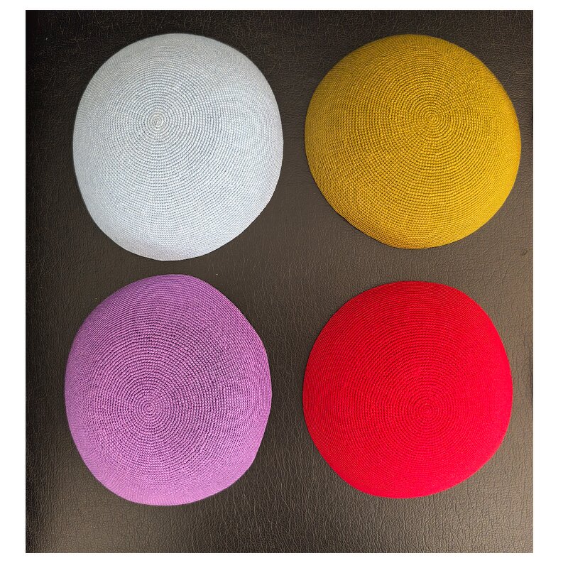 Colorful Kippah Factory - OEM Crocheted Knitted Jewish Kippot