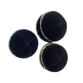 Velvet Kippa Supplier - OEM Wholesale Judaica Israel Custom