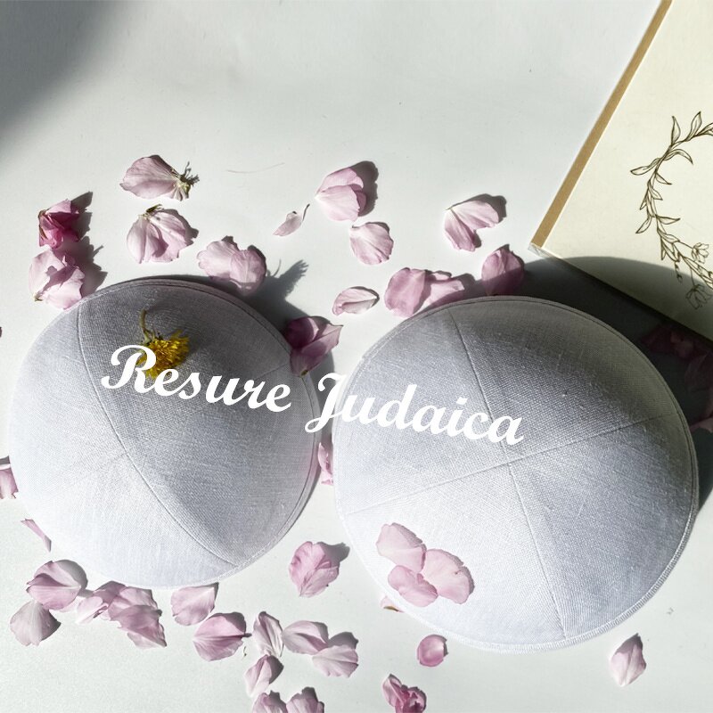 Linen Kippot Factory - OEM Hotselling Custom Embroidery Print