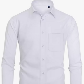 Button Shirts Supplier - OEM Long Sleeve Slim Fit Casual Shirt