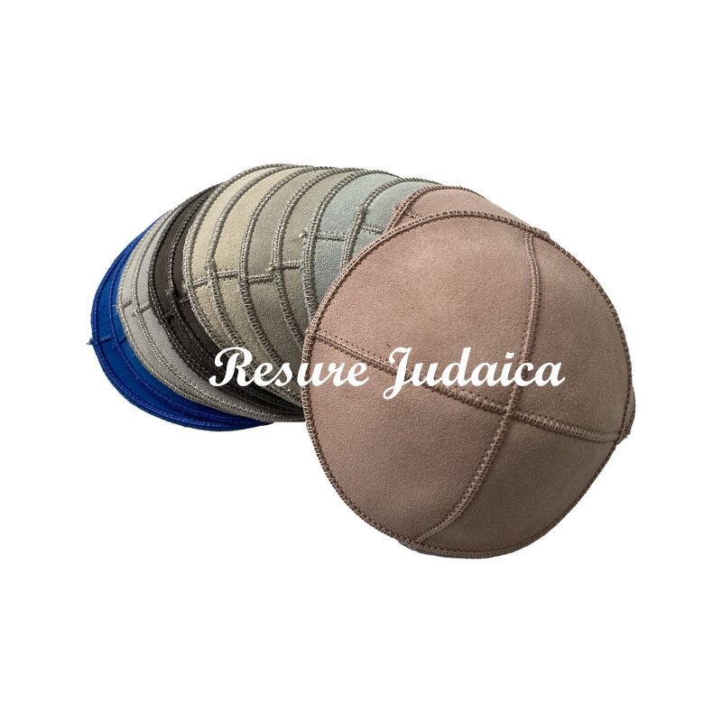 Suede Kippah Factory - OEM Party Hats Festive Judaica Leather
