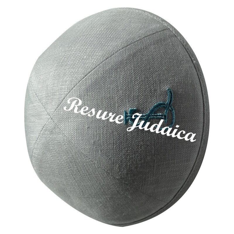 Linen Kippah Factory - OEM Jewish Hat Custom Embroidery Print