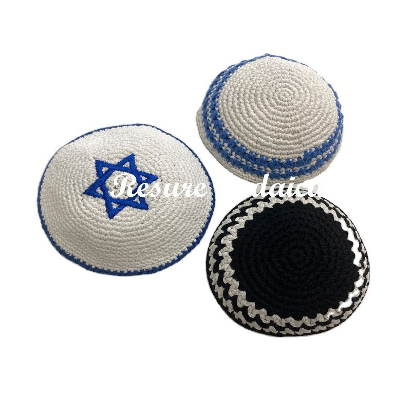 Crochet Kippah Factory - OEM Customized Embroidery Cap Kipa
