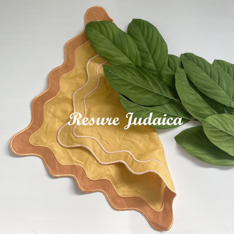 Roll Napkin Factory - OEM Eco-friendly Cotton Wedding Napkins