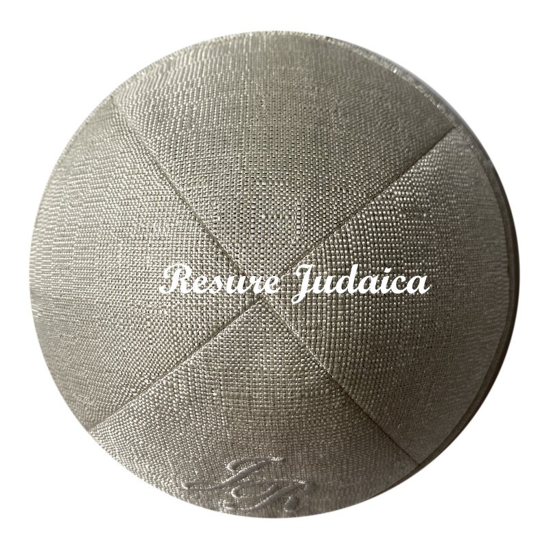 Linen Kippot Factory - OEM Hotselling Custom Embroidery Print