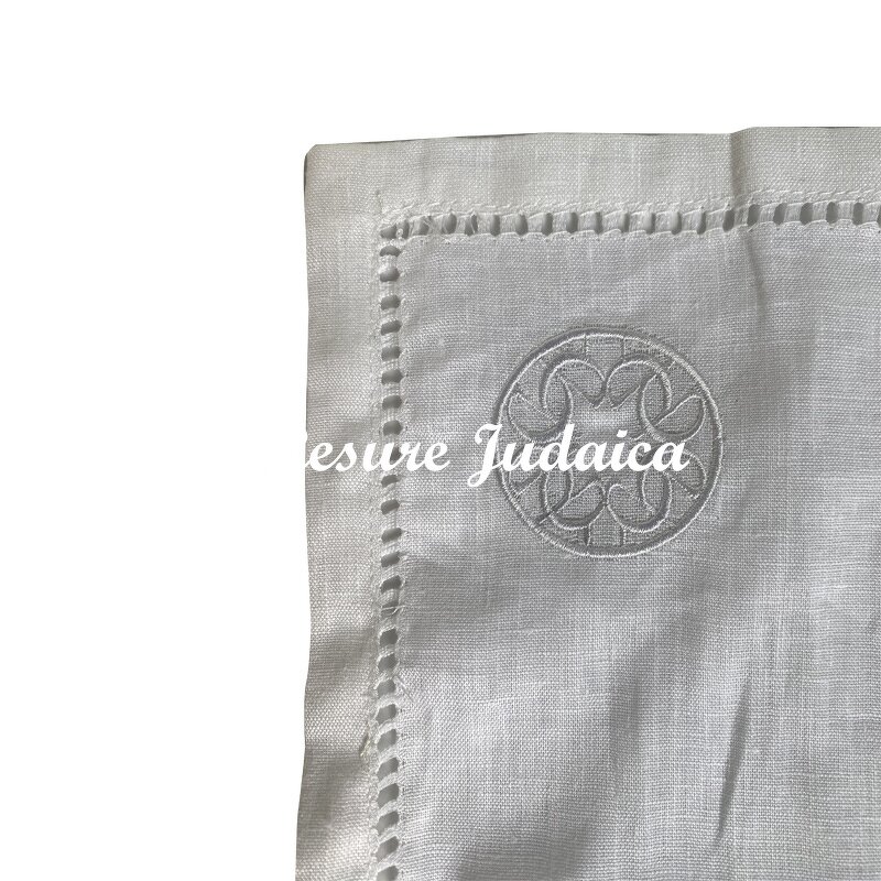 Napkins Supplier - OEM Cream Fringe Cotton Linen Dinner Napkins