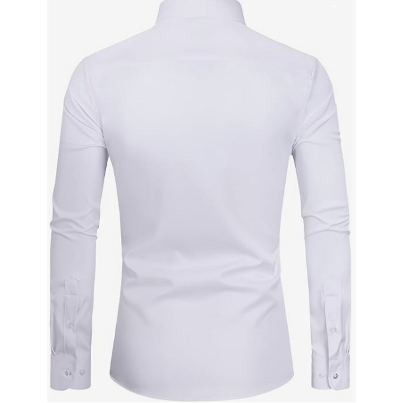 Formal Shirt Factory - OEM Solid Long Sleeve Wrinkle-Free Shirt