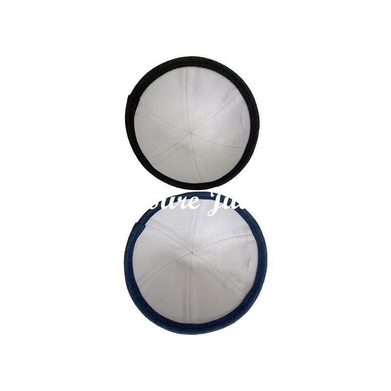 Denim Kippah Supplier - OEM Blue Fabric Custom Logo Kippah