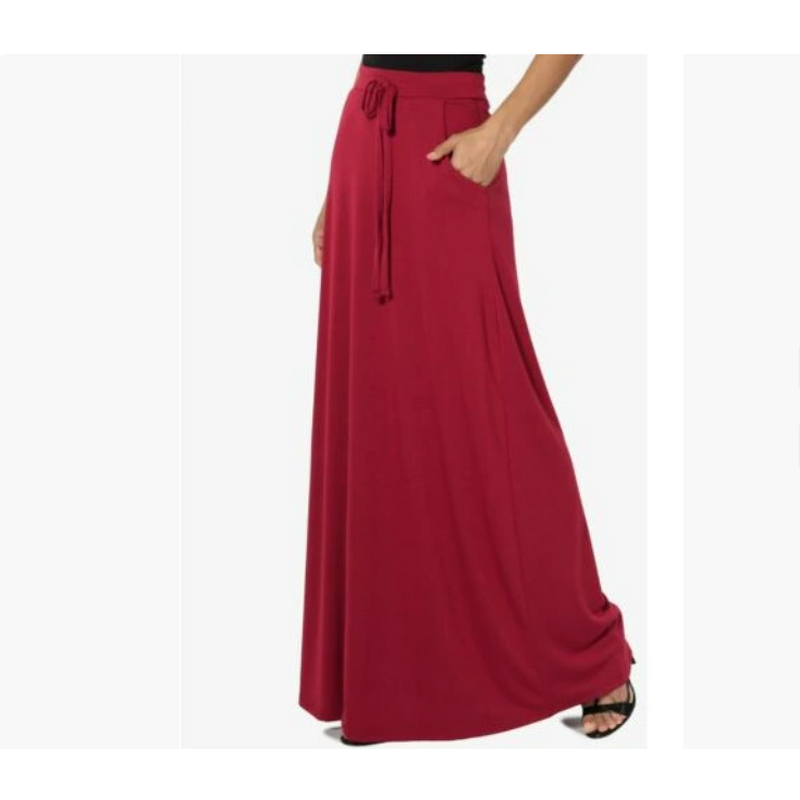 Women's Skirt Supplier - OEM High Waist Lady Long Skirt