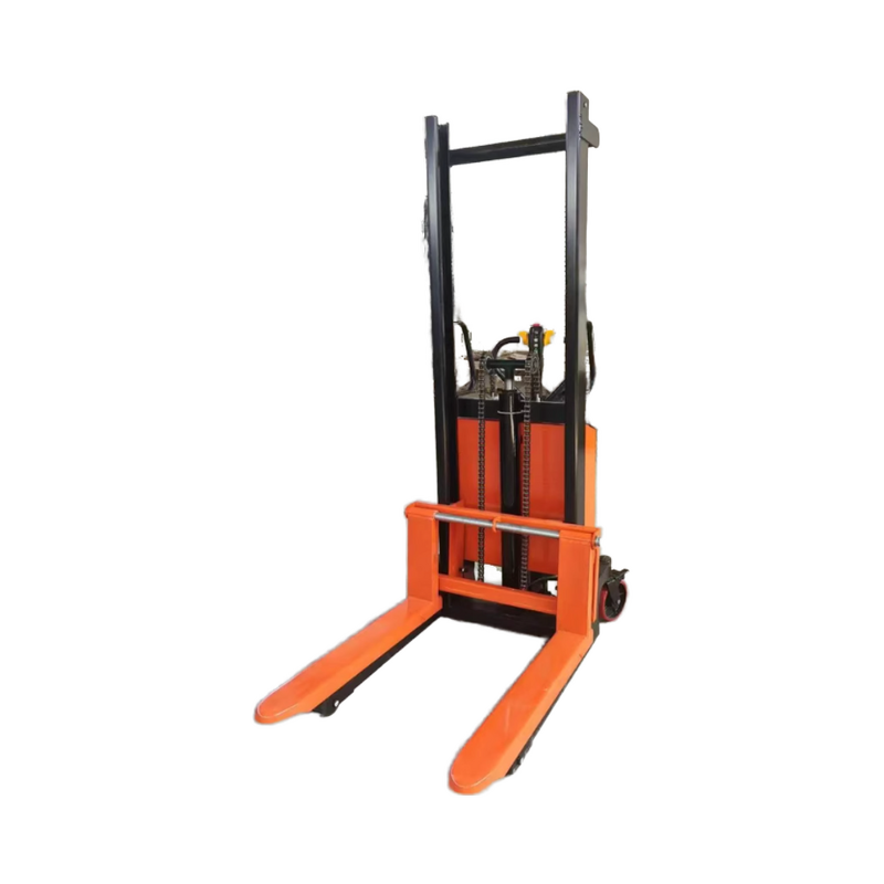Manual Pallet Stacker Factory - New Condition Semi-Electric Portable Forklift