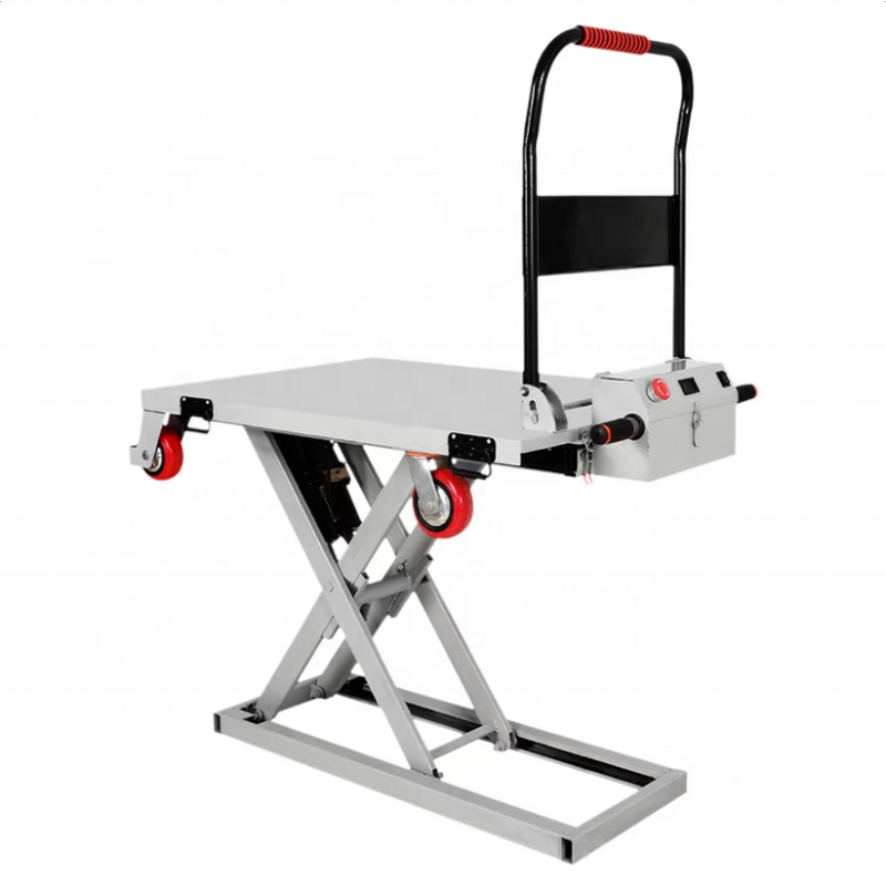 Electro-hydraulic Flatbed Truck Factory - Practical 300 Kg Portable Handling Loading