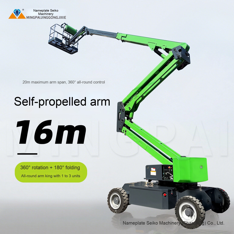 Self-Propelled Electric Hydraulic Lift Truck Factory - New Construction 18m Telescopic