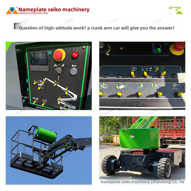 Self-Propelled Electric Hydraulic Lift Truck Factory - New Construction 18m Telescopic