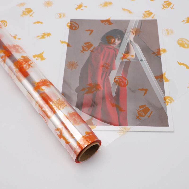 White Dot Plastic Film Factory - OEM Clear Florist Craft Roll