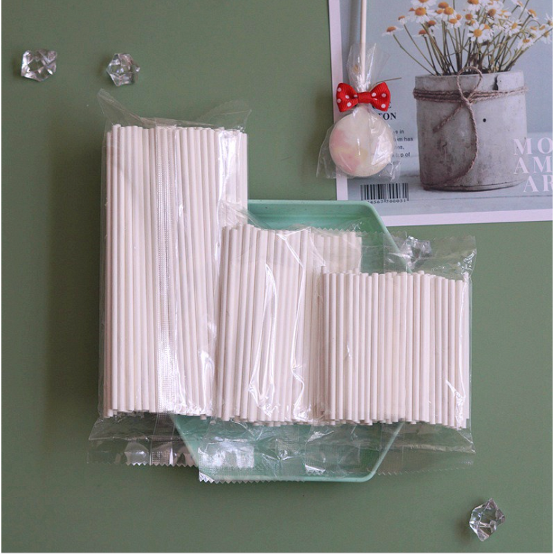 Cake Pop Bags Supplier - OEM DIY Lollipop Sticks Metallic Twist