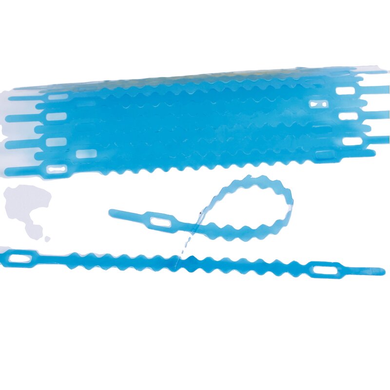 Twist Ties Manufacturer - OEM Yellow Red Blue Fish Bone