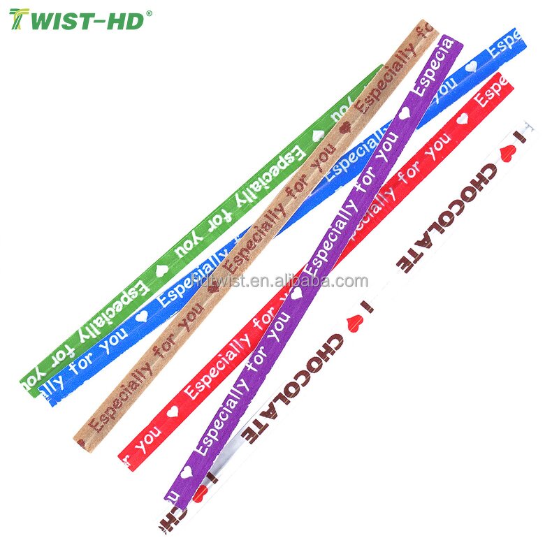 Twist Ties Factory - OEM 5 Inches 8 Inches Craft Paper