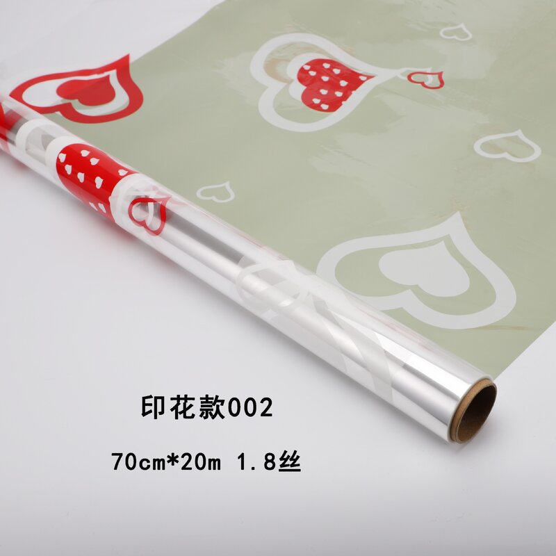 White Dot Plastic Film Factory - OEM Clear Florist Craft Roll