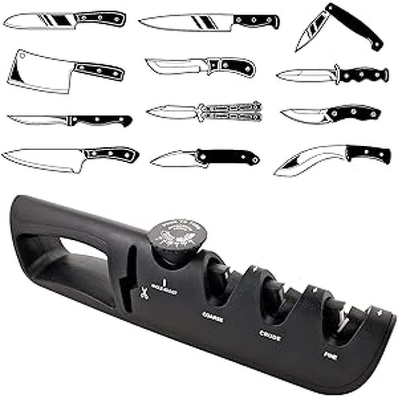 Manual Knife Sharpener Manufacturer - OEM 4 Functions Restore