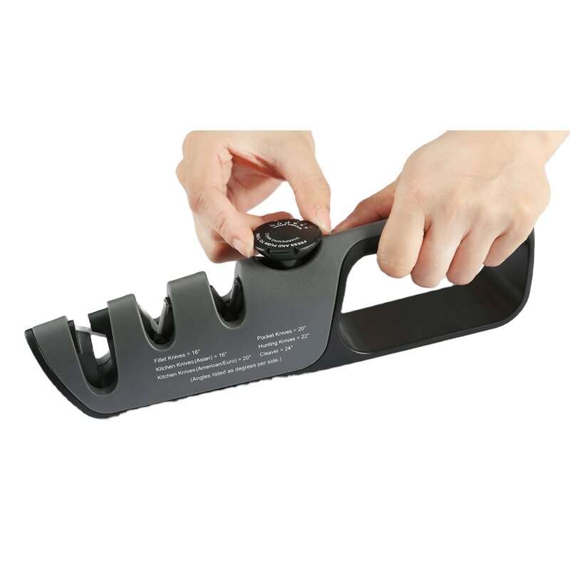 Knife Sharpener Supplier - OEM Handheld 4-Stage Polish Finish