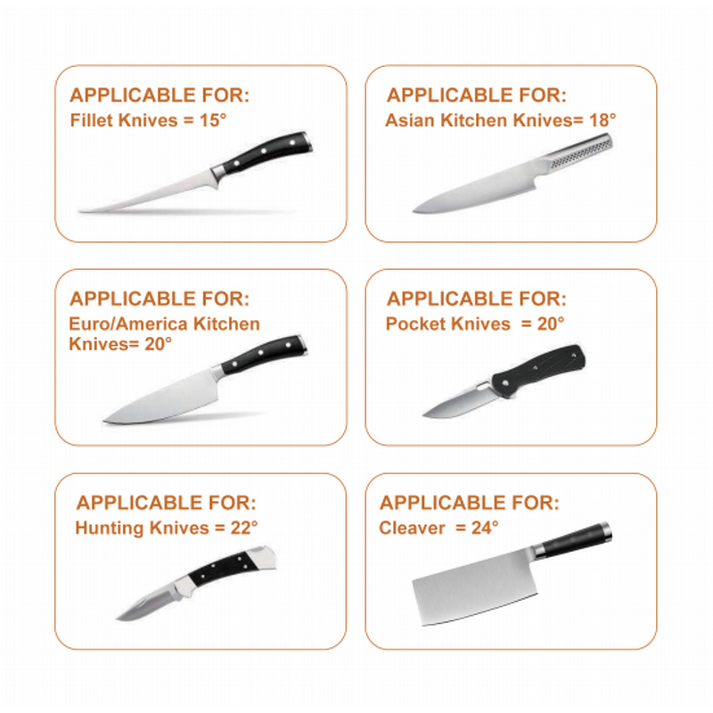 Knife Sharpener Factory - OEM Adjustable Angle Diamond Tungsten