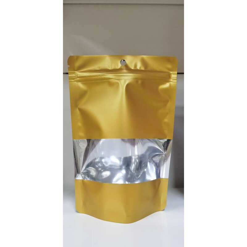 White Self Sealing Bag Manufacturer - OEM Clear Window Ziplock Bag