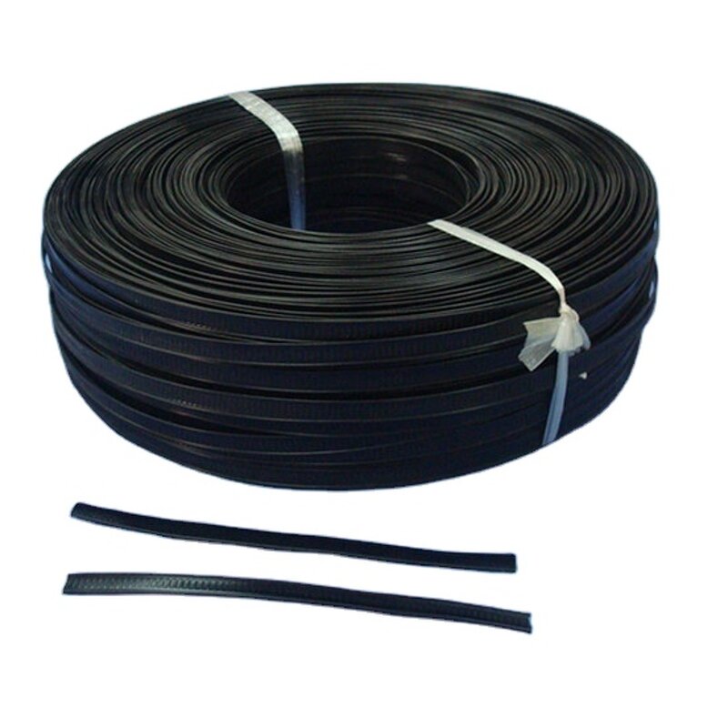 Twist Ties Factory - OEM Black PE Double Wire Clipbands