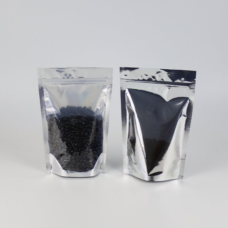 Aluminum PET Bag Factory - OEM Zipper Lock Stand-Up Pouch