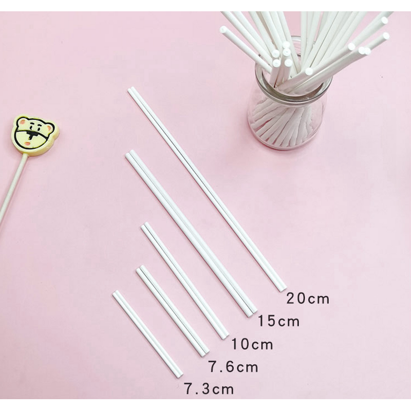 Cake Pop Bags Supplier - OEM DIY Lollipop Sticks Metallic Twist