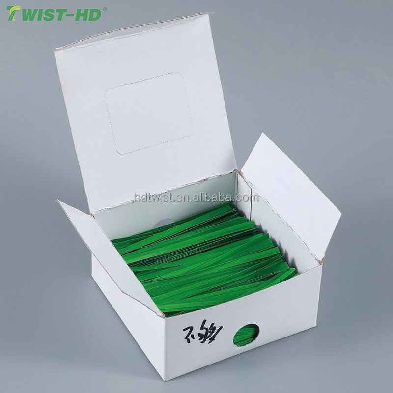 Twist Tie Factory - OEM Precut Paper Plastic Bakery Twist