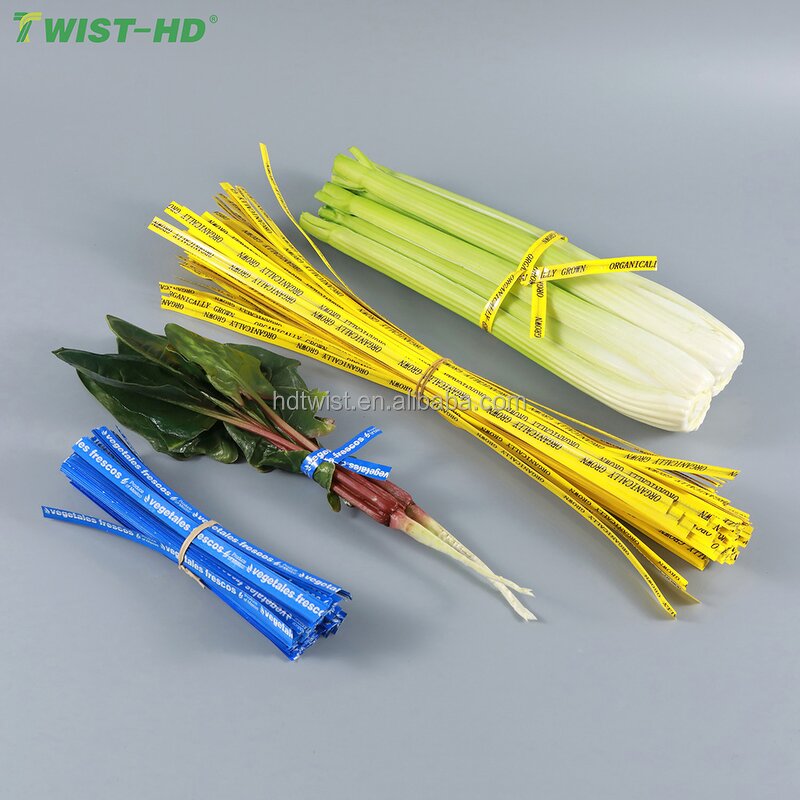 Vegetable Twist Tie Manufacturer - OEM 5/16inch Plastic Tie