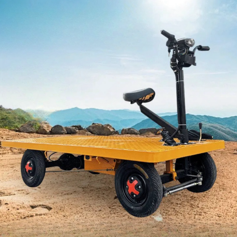 Electric Cargo Truck Factory - 1Ton Work Platform Trolley for Warehouse Farm