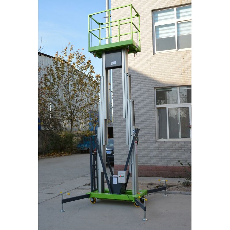 New Product Aluminum Alloy Lifting Platform Manufacturer - Single Mast Hydraulic Electric